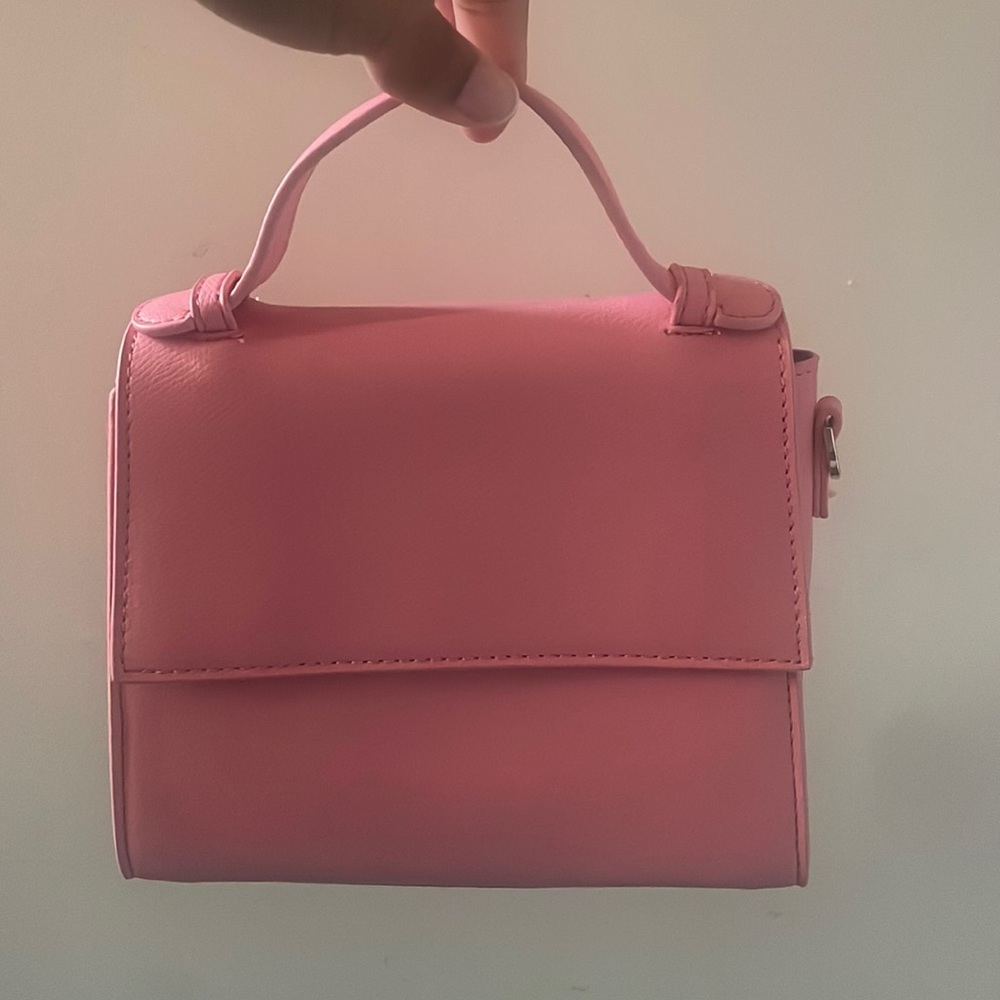 Pink handbag
